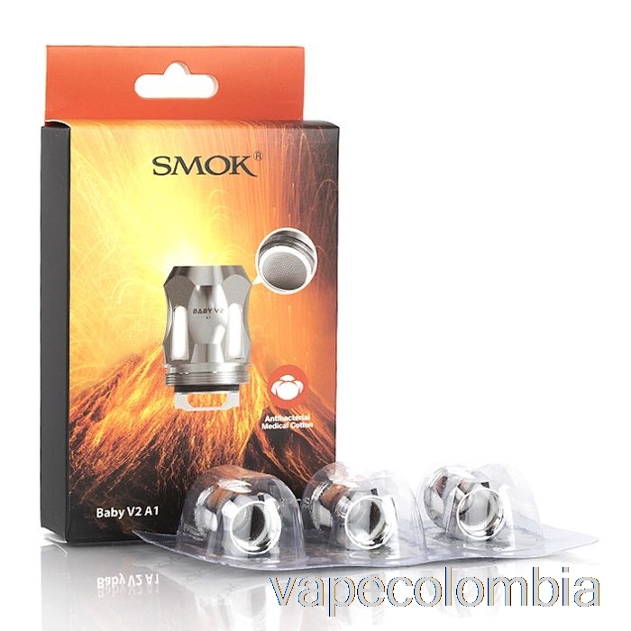 Vape Kit Completo Smok Tfv8 Baby V2 Bobinas De Repuesto 0.17ohm Baby V2 A1 Bobinas Simples (ss)